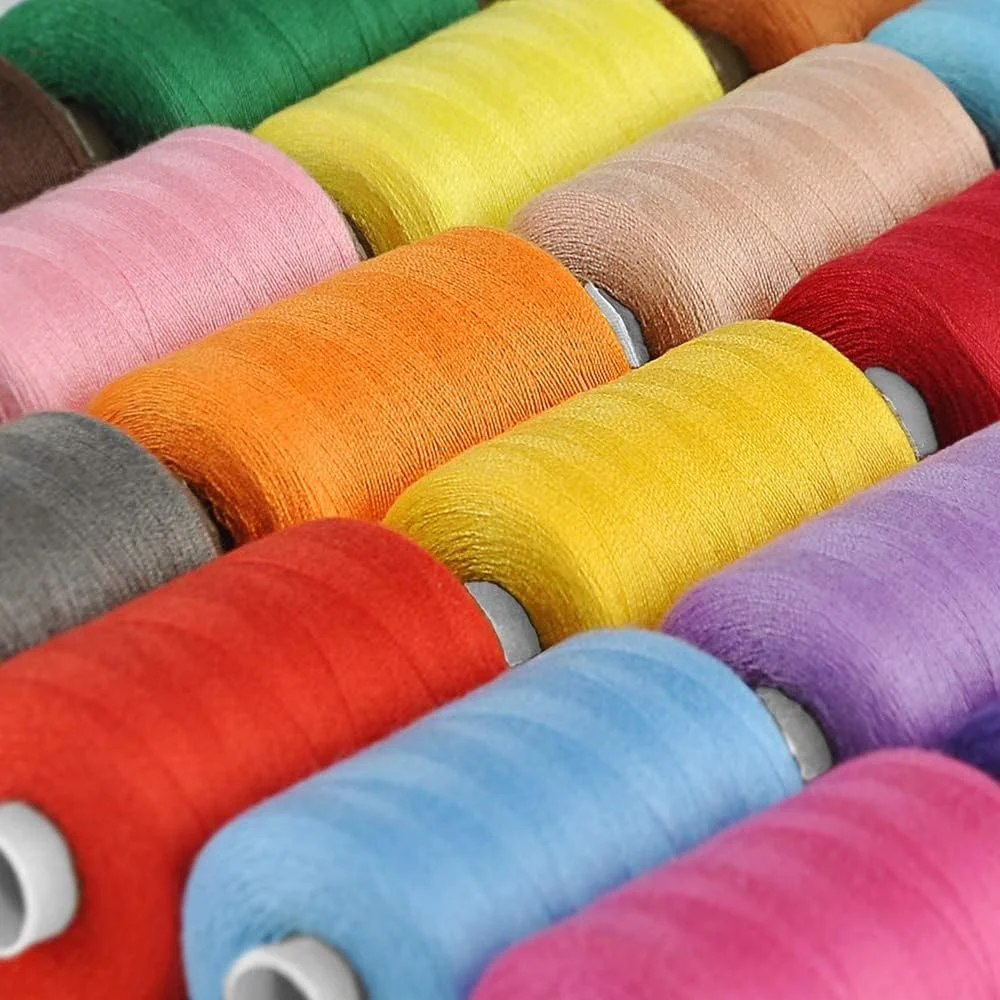 نخ خیاطی CENPEK، 10 رنگ، 914 متر، نخ های پلی استر رنگارنگ برای گلدوزی، مناسب برای چرخ خیاطی یا کار دستی، عالی برای سوزن دوزی و هنر