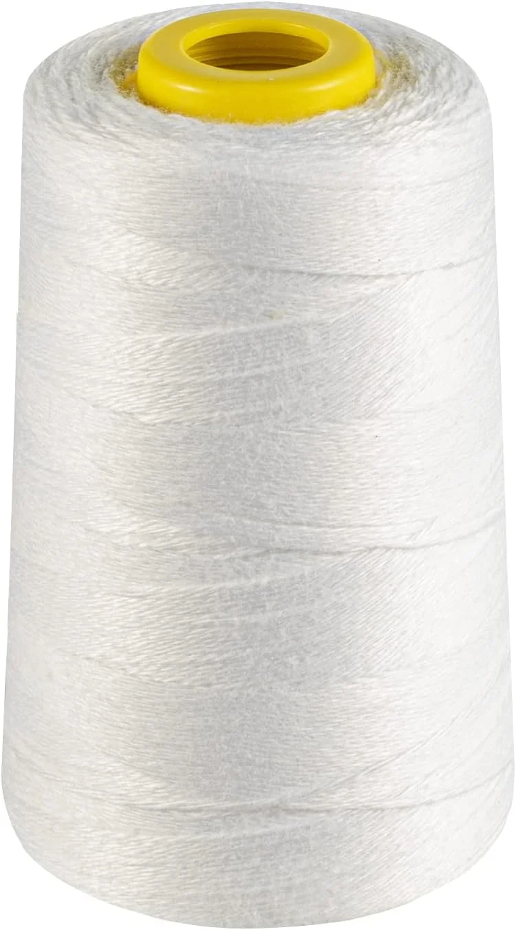 نخ خیاطی قرقره ای سنگین CCTVMTST، 6 رول، مناسب برای دستگاه های کیسه دوز