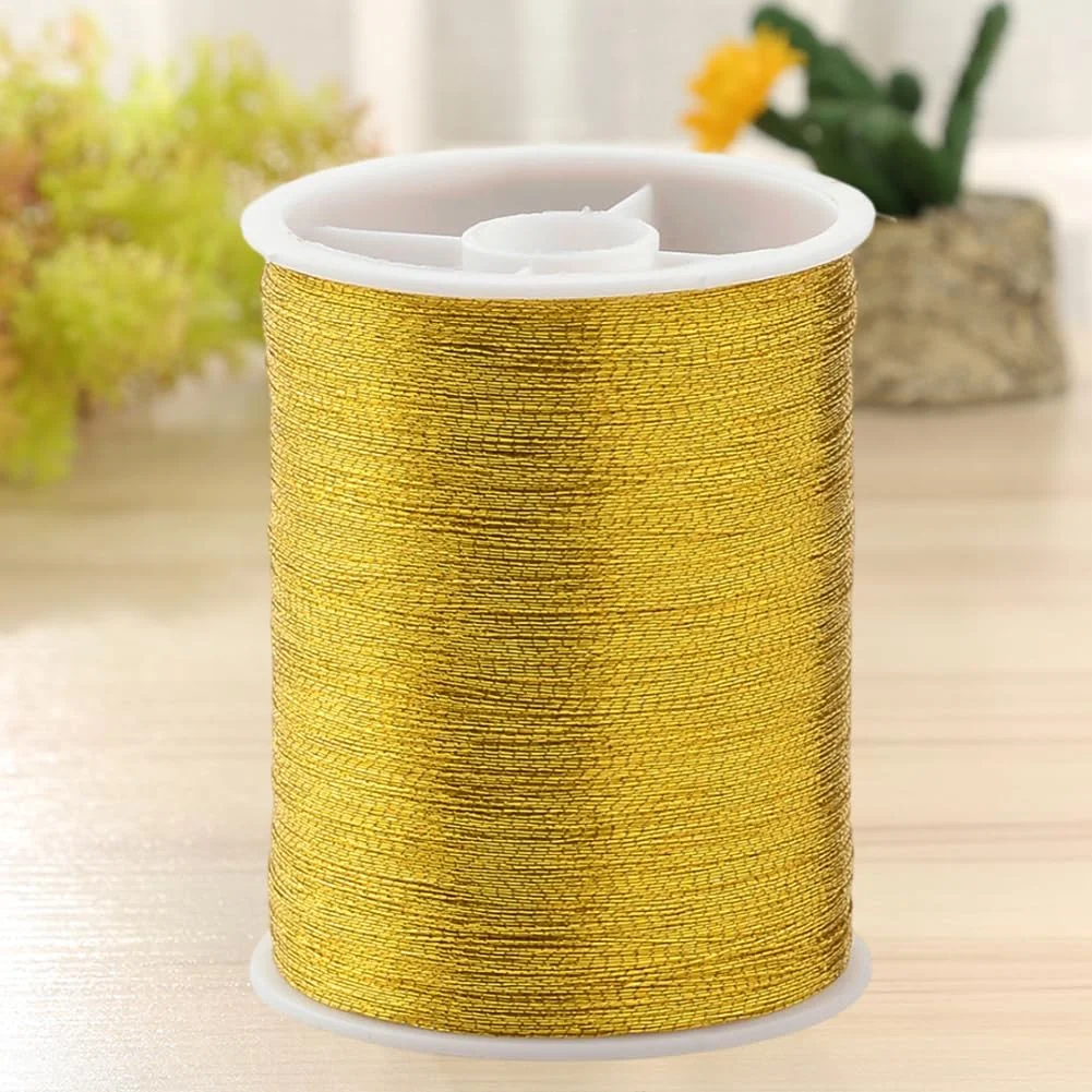 کابودیالز 20 قرقره کوچک نخ طلایی متالیک گلدوزی لحاف دوزی سیم مفتول PET ماشین اکلیلی رشته طلایی نخ قرقره سوزن دوزی براق برای خیاطی ساخت ماشین آلات تزئین لباس