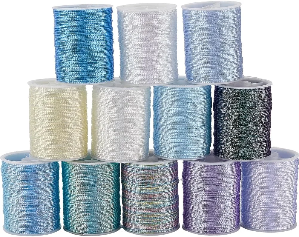 مجموعه نخ خیاطی 12 عددی CABODYALS، نخ های چند منظوره 18 متری، مناسب مبتدیان، چند رنگ، نخ گلدوزی، نخ پلی استر، نخ مسافرتی برای خیاطی، مناسب بانوان، آقایان، مصارف خانگی، لحاف دوزی، هدیه و موارد اضطراری