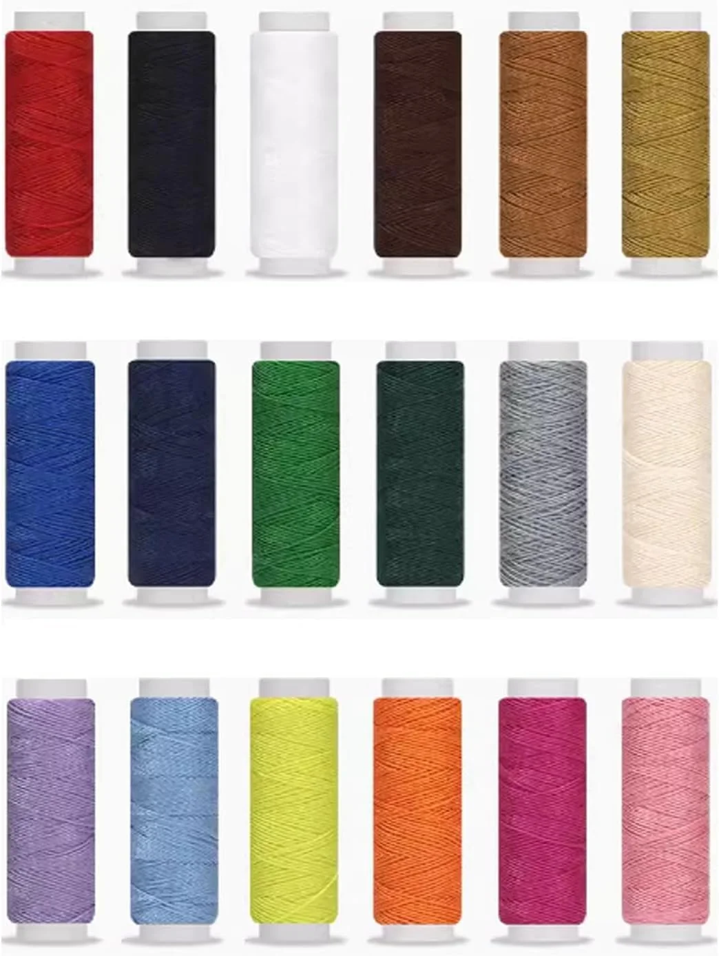 نخ خیاطی پلی استر قوی BRITECO Pro، نخ خیاطی پلی استر برای چرخ خیاطی، نخ خیاطی سنگین برای دوخت دستی، نخ خیاطی با استحکام بالا برای پارچه