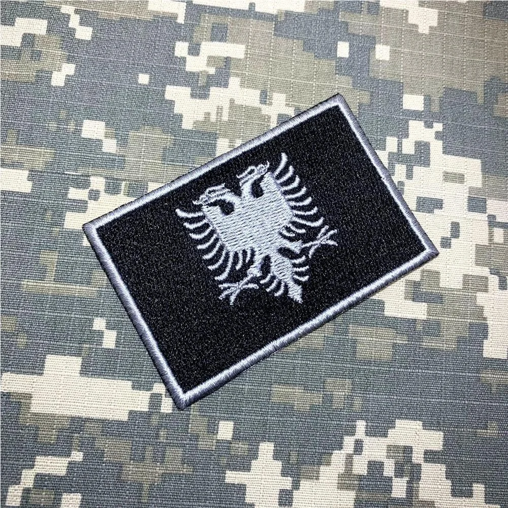 برچسب حرارتی طرح پرچم آلبانی مدل BP0221T02 برچسب حرارتی طرح پرچم آلبانی مدل BP0221T02