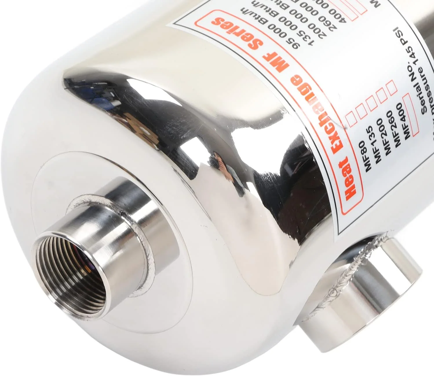 مبدل حرارتی استخر Cryfokt، بخاری استخر بازیابی حرارت فولادی ضد زنگ، بخاری استخر خورشیدی قابل حمل با دمای ثابت با براکت ثابت برای استخرها، جکوزی ها، گرمایش هیدرولیک مبدل حرارتی استخر Cryfokt، بخاری استخر بازیابی حرارت فولادی ضد زنگ، بخاری استخر خورشیدی قابل حمل با دمای ثابت با براکت ثابت برای استخرها، جکوزی ها، گرمایش هیدرولیک