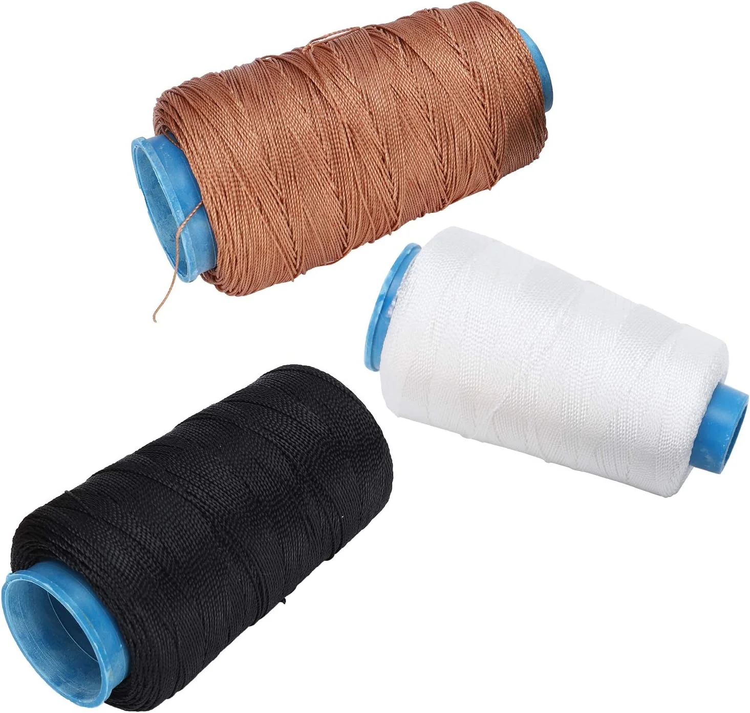 نخ نایلونی پیوندی، نخ خیاطی سنگین برای بافت جین و فضای باز، 3 رنگ نخ نایلونی پیوندی، نخ خیاطی سنگین برای بافت جین و فضای باز، 3 رنگ