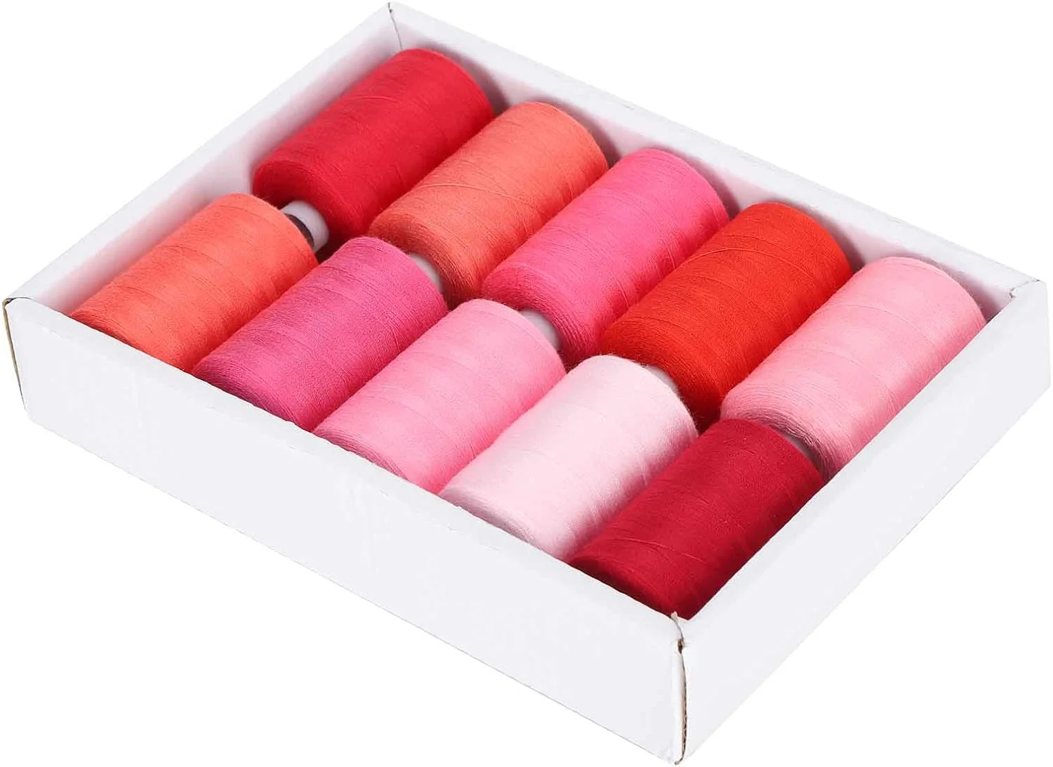 کیت نخ قرقره خیاطی، مجموعه نخ های خیاطی برای خانواده، دوستان، صنایع دستی، تزئین خیاطی و تولید پوشاک