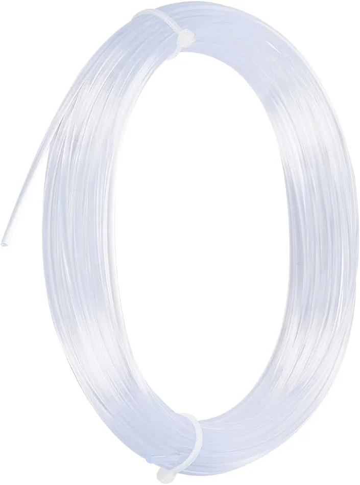 رول فنر پلاستیکی BENECREAT به طول 10 متر، فنرهای پ پ با ضخامت 2.5 میلی متر، فنر نواری گرد سفید برای لوازم خیاطی لباس زیر، سوتین، لباس عروس، لوازم DIY عروسی