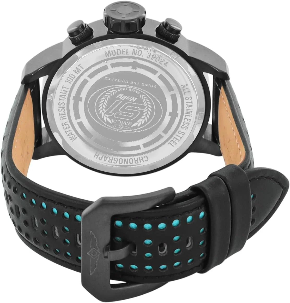 ساعت مچی مردانه اینویکتا 39024 مدل S1 Rally، 48 میلیمتری، کوارتز کرنوگراف با بند چرمی مشکی ساعت مچی مردانه اینویکتا 39024 مدل S1 Rally، 48 میلیمتری، کوارتز کرنوگراف با بند چرمی مشکی