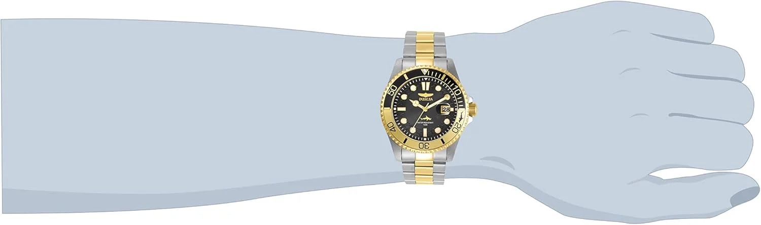 ساعت مچی مردانه اینویکتا مدل Pro Diver 30944، کوارتز، دو رنگ طلایی، غواصی، موتور کوارتز ساعت مچی مردانه اینویکتا مدل Pro Diver 30944، کوارتز، دو رنگ طلایی، غواصی، موتور کوارتز