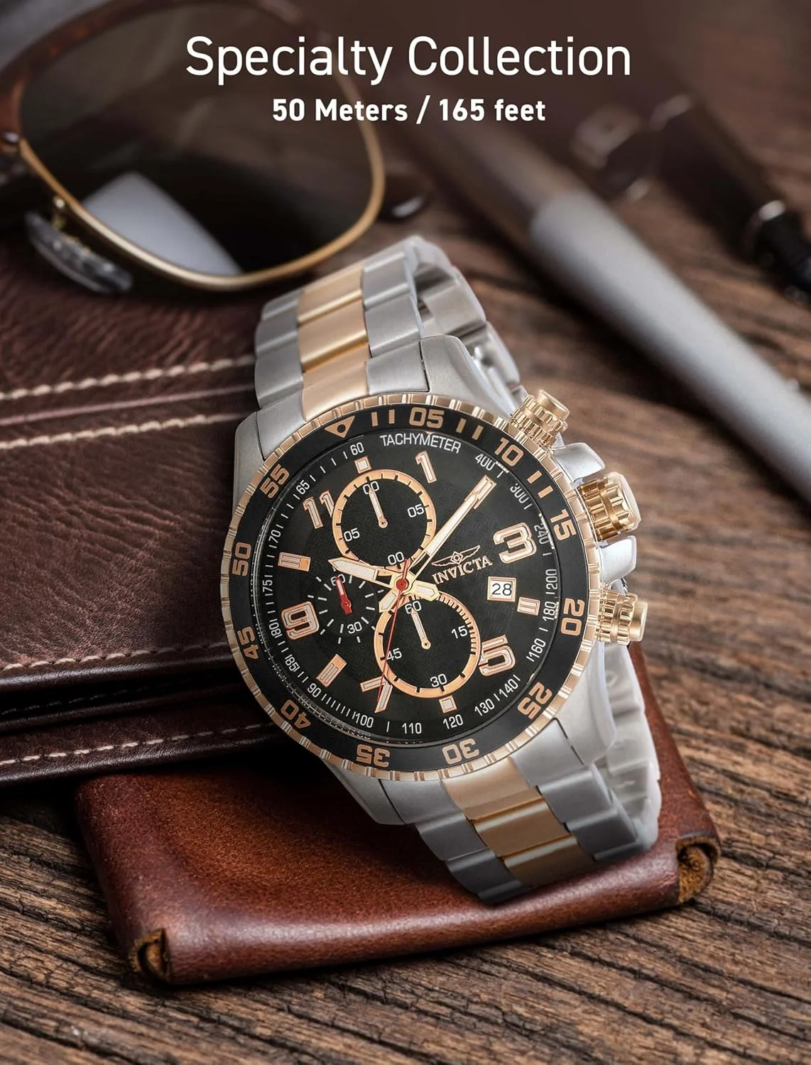 ساعت مچی مردانه کوارتز استیل ضد زنگ Invicta Specialty - 45 میلی متر ساعت مچی مردانه کوارتز استیل ضد زنگ Invicta Specialty - 45 میلی متر