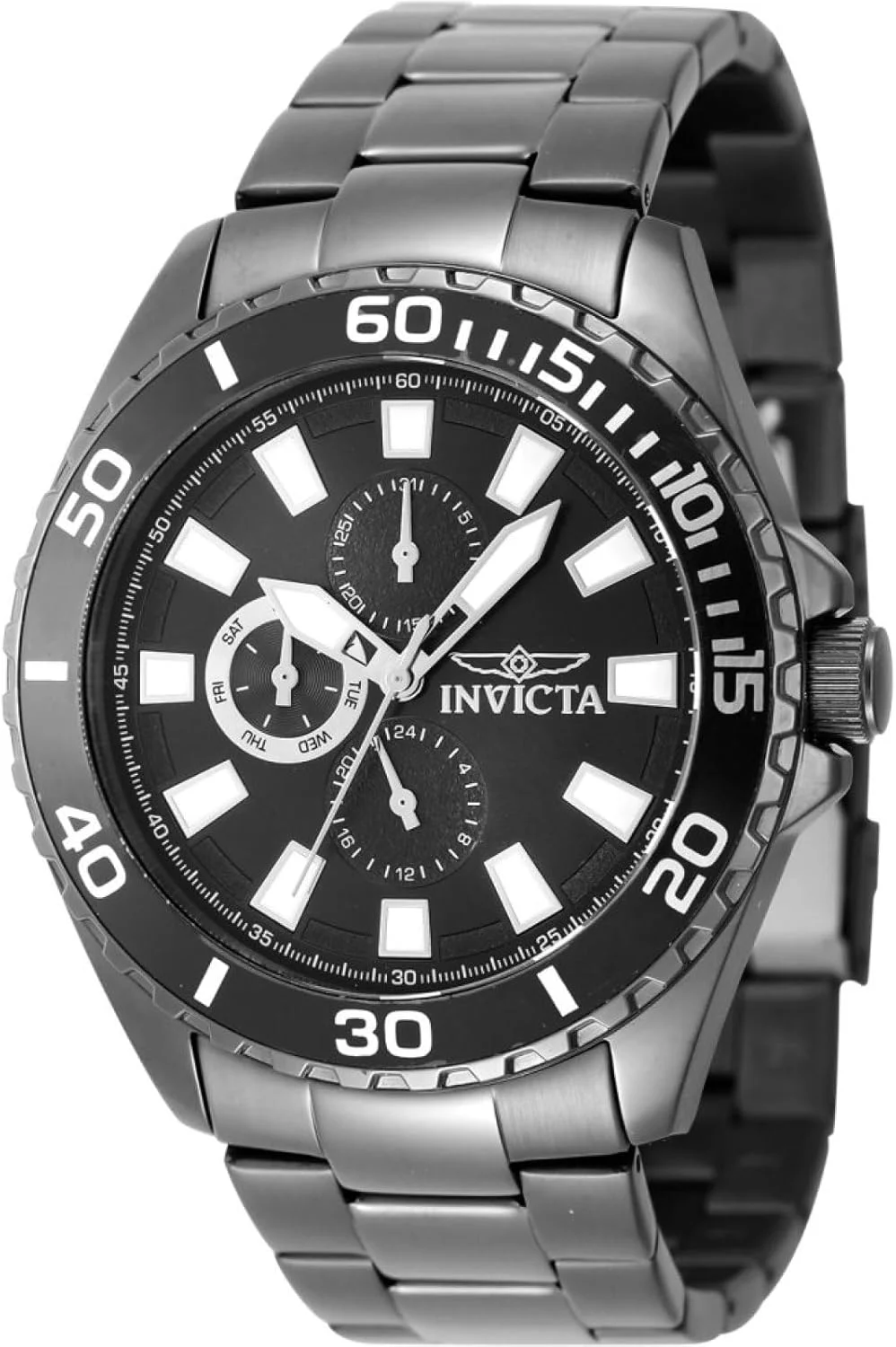 ساعت مچی مردانه کوارتز اینویکتا Pro Diver با بدنه استیل ضد زنگ - 46 میلی متر