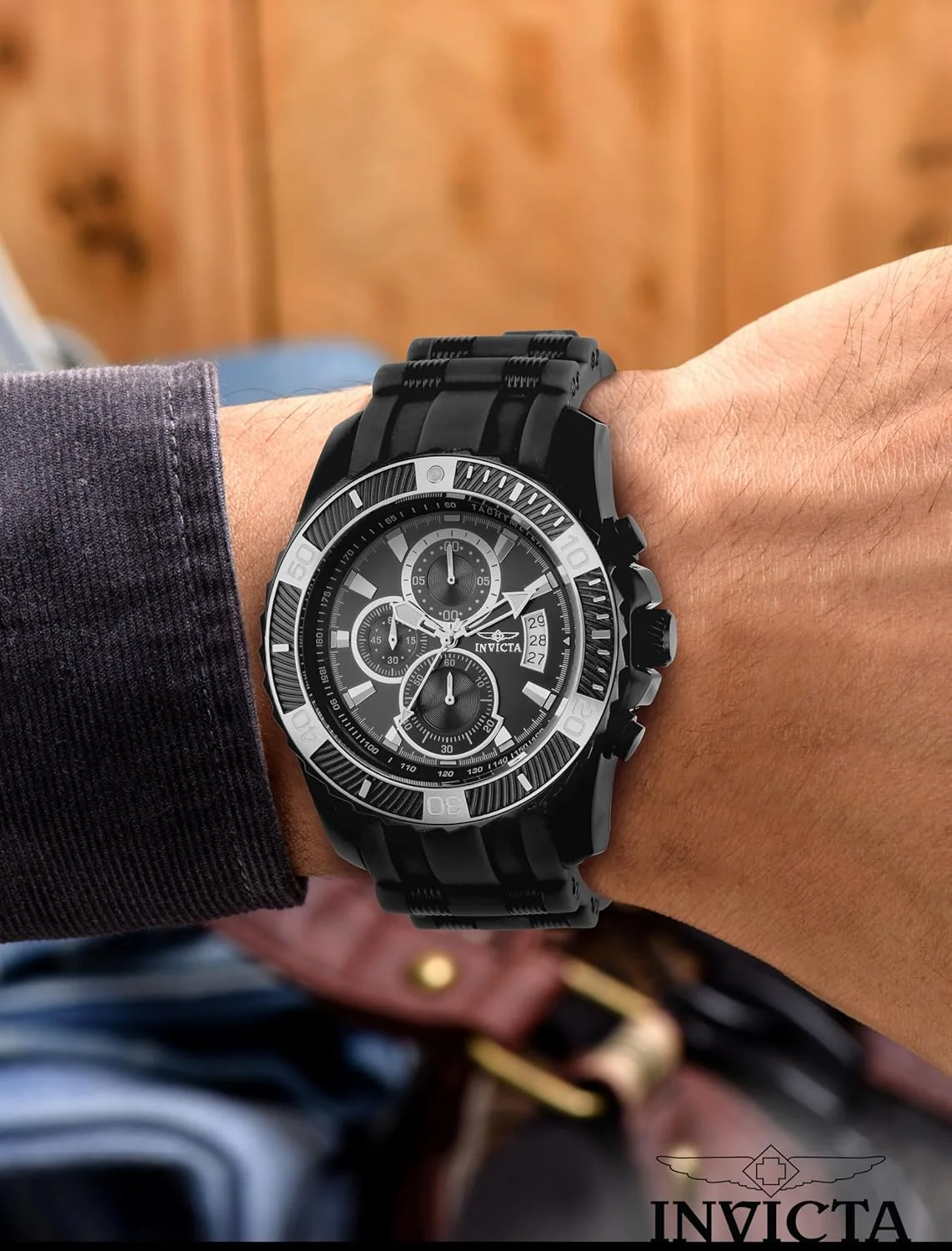ساعت مچی مردانه اینویکتا Pro Diver 45 میلیمتری استیل ضد زنگ، سیلیکونی کوارتز، مشکی (مدل: 22433) ساعت مچی مردانه اینویکتا Pro Diver 45 میلیمتری استیل ضد زنگ، سیلیکونی کوارتز، مشکی (مدل: 22433)