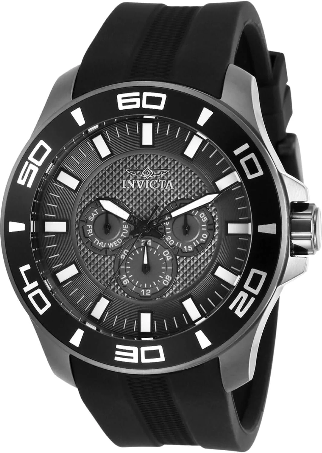 ساعت مچی مردانه اینویکتا Pro Diver کوارتز صفحه خاکستری مدل 30112