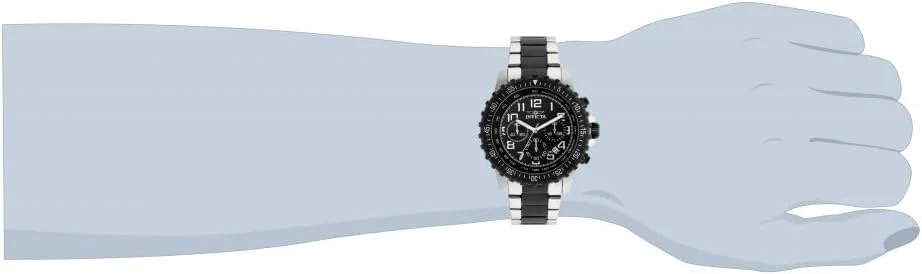 ساعت مچی مردانه کوارتز Invicta Specialty، نمایشگر آنالوگ و بند استیل ضد زنگ، مشکی - 1326 ساعت مچی مردانه کوارتز Invicta Specialty، نمایشگر آنالوگ و بند استیل ضد زنگ، مشکی - 1326
