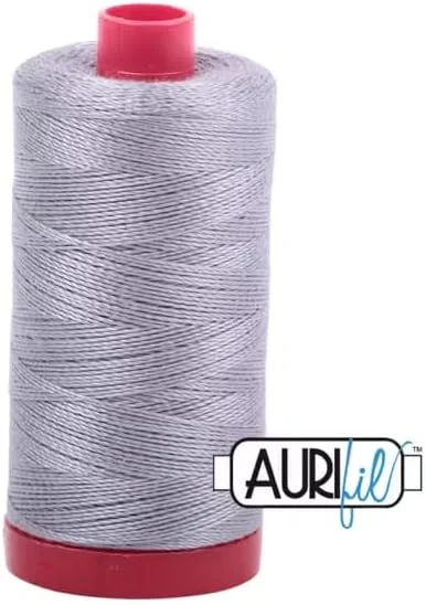 نخ پنبه ای 12wt آریفیول - خاکستری #2605 (325 متر) - 100% پنبه مصری - ایده آل برای گلدوزی دستی، لحاف دوزی، دوخت رویه، خیاطی تزئینی - ساخت ایتالیا