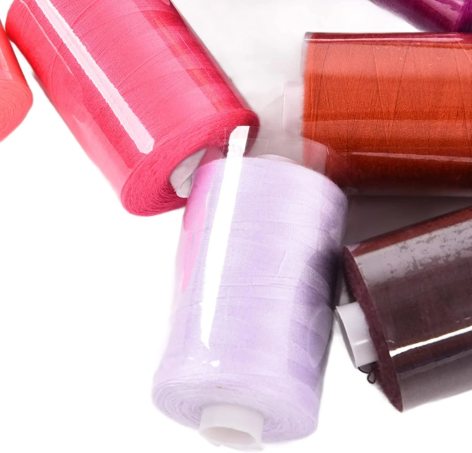 مجموعه نخ خیاطی، 42 رنگ نخ خیاطی مقاوم در برابر سایش، بادوام و قوی برای خیاطی خانگی