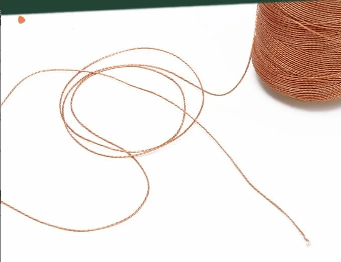 نخ خیاطی نایلونی ASEANAO 300 متری برای چرم، جین، کاردستی دستی، تعمیر کیف و کفش، بسیار قوی، مقاوم در برابر حرارت بالا، ضد آب (سفید)