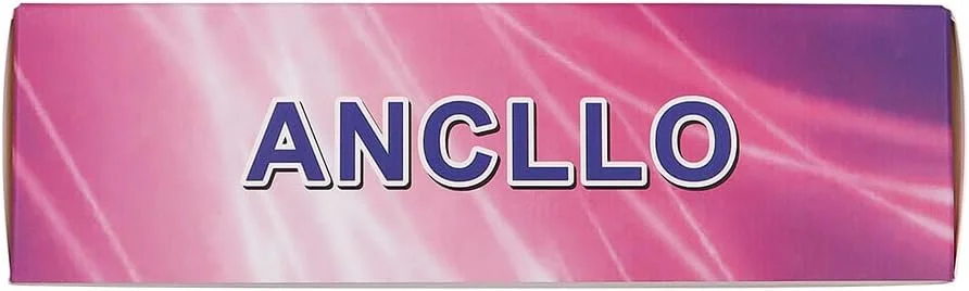 نخ سردوز مشکی ANCLLO - 4 عدد مخروط نخ پلی استر 1000 یاردی