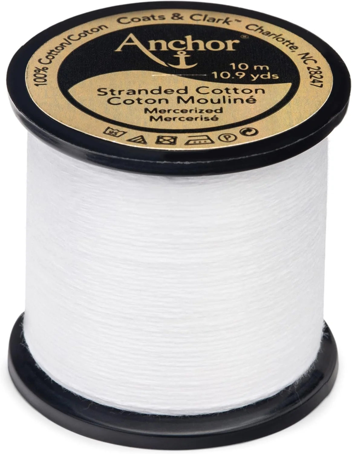 نخ گلدوزی قرقره ای انکور، سفید برفی