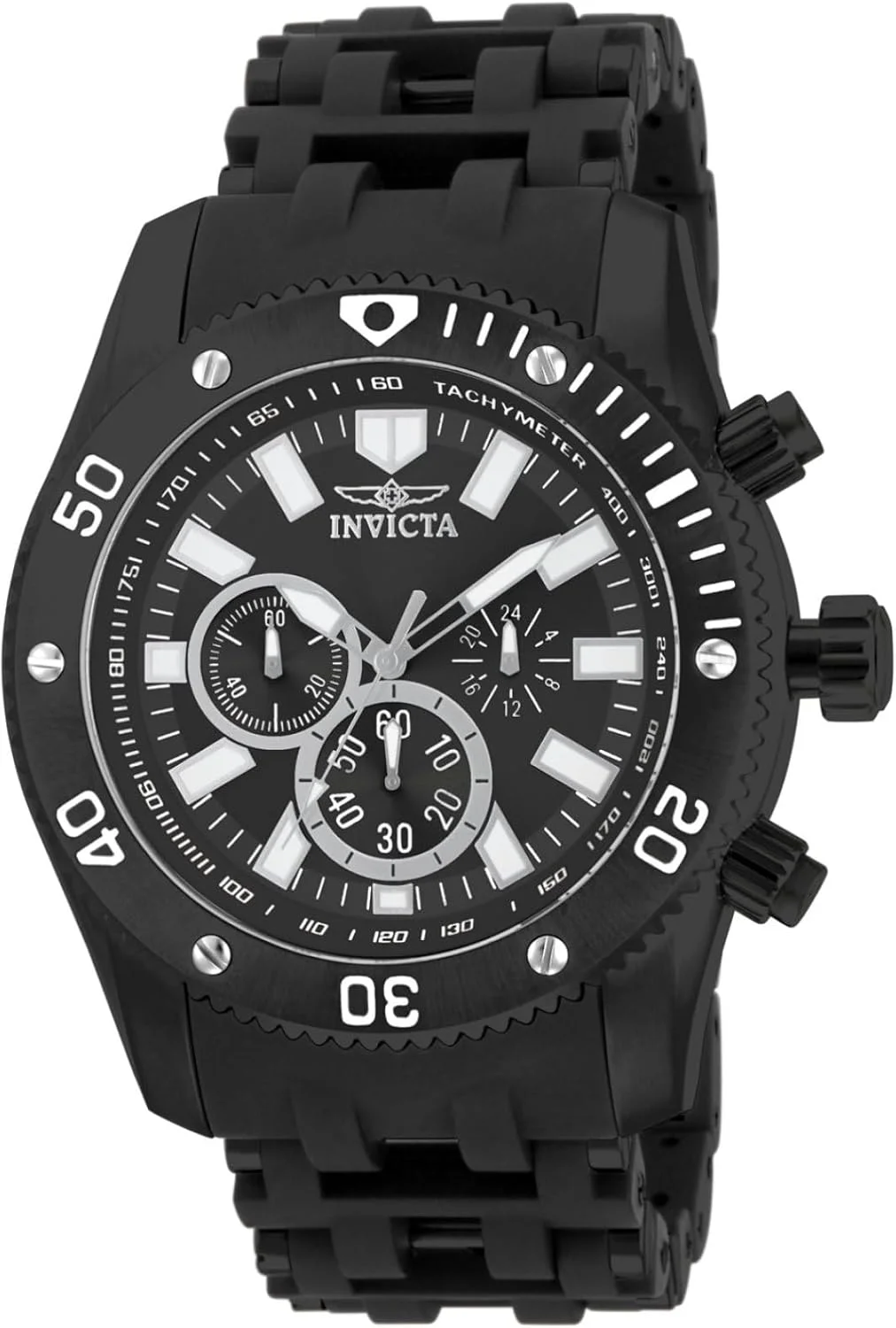 ساعت مچی مردانه کوارتز Invicta Sea Spider با بدنه استیل ضد زنگ - 50 میلی متر