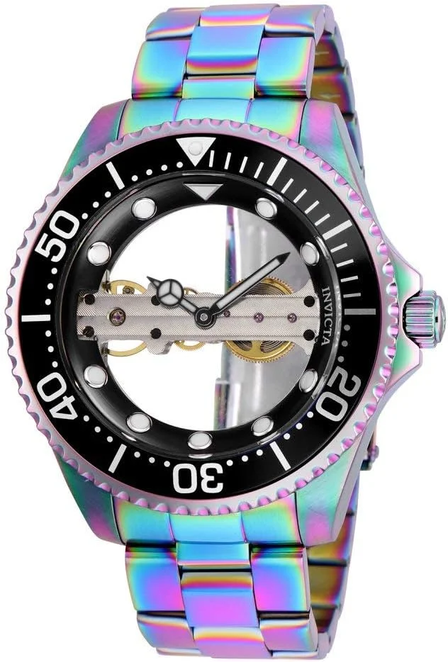ساعت مچی مردانه اینویکتا 26602 Pro Diver استیل ضد زنگ با صفحه مشکی مکانیکی