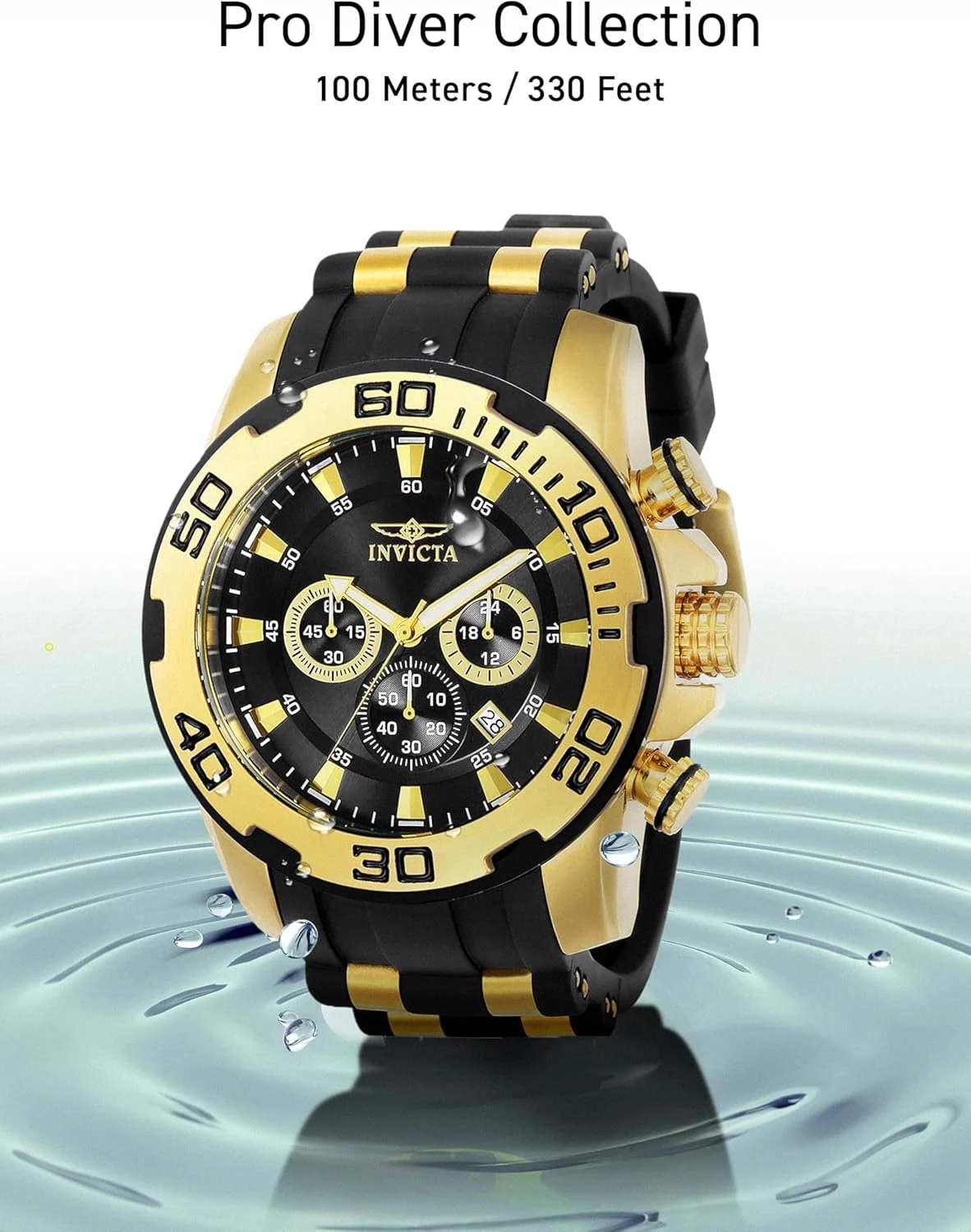ساعت مچی مردانه اینویکتا مدل 22340 22341 22343 22344 22346 Pro Diver با نمایشگر آنالوگ کوارتز مشکی ساعت مچی مردانه اینویکتا مدل 22340 22341 22343 22344 22346 Pro Diver با نمایشگر آنالوگ کوارتز مشکی
