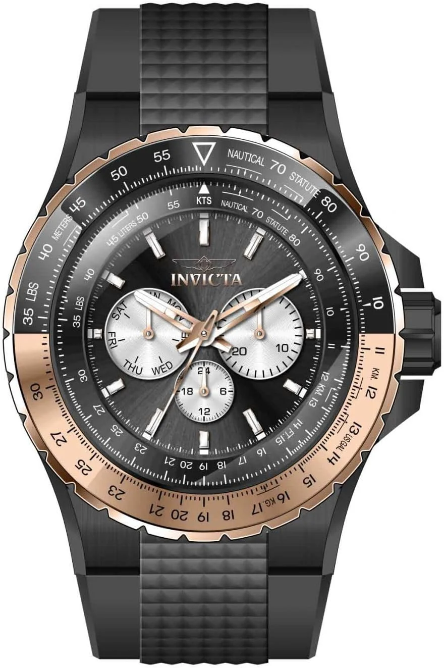 ساعت مچی مردانه اینویکتا Aviator 37032 کوارتز، مشکی ساعت مچی مردانه اینویکتا Aviator 37032 کوارتز، مشکی