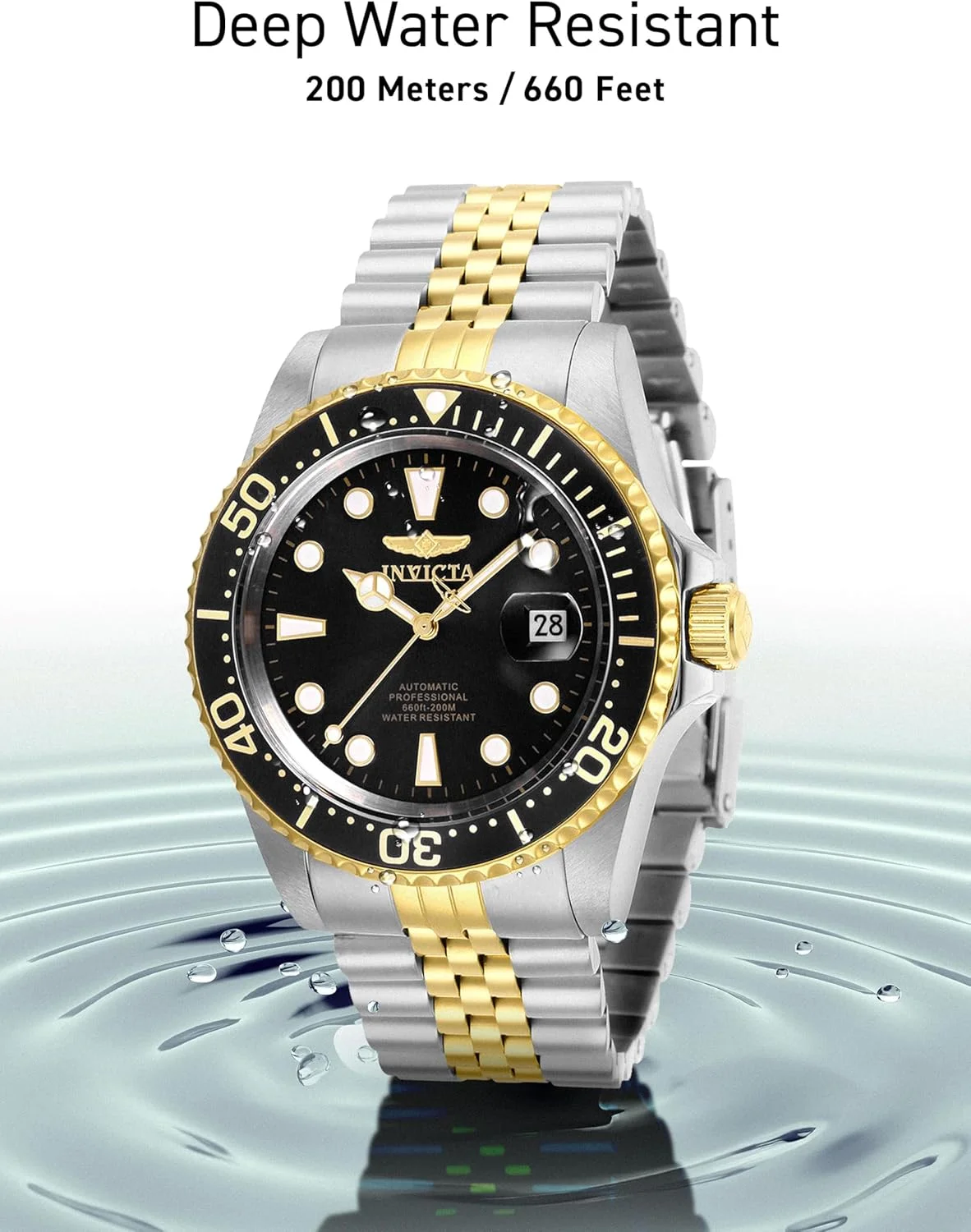 ساعت مچی مردانه اتوماتیک اینویکتا Pro Diver 30094 - 42 میلی متر ساعت مچی مردانه اتوماتیک اینویکتا Pro Diver 30094 - 42 میلی متر