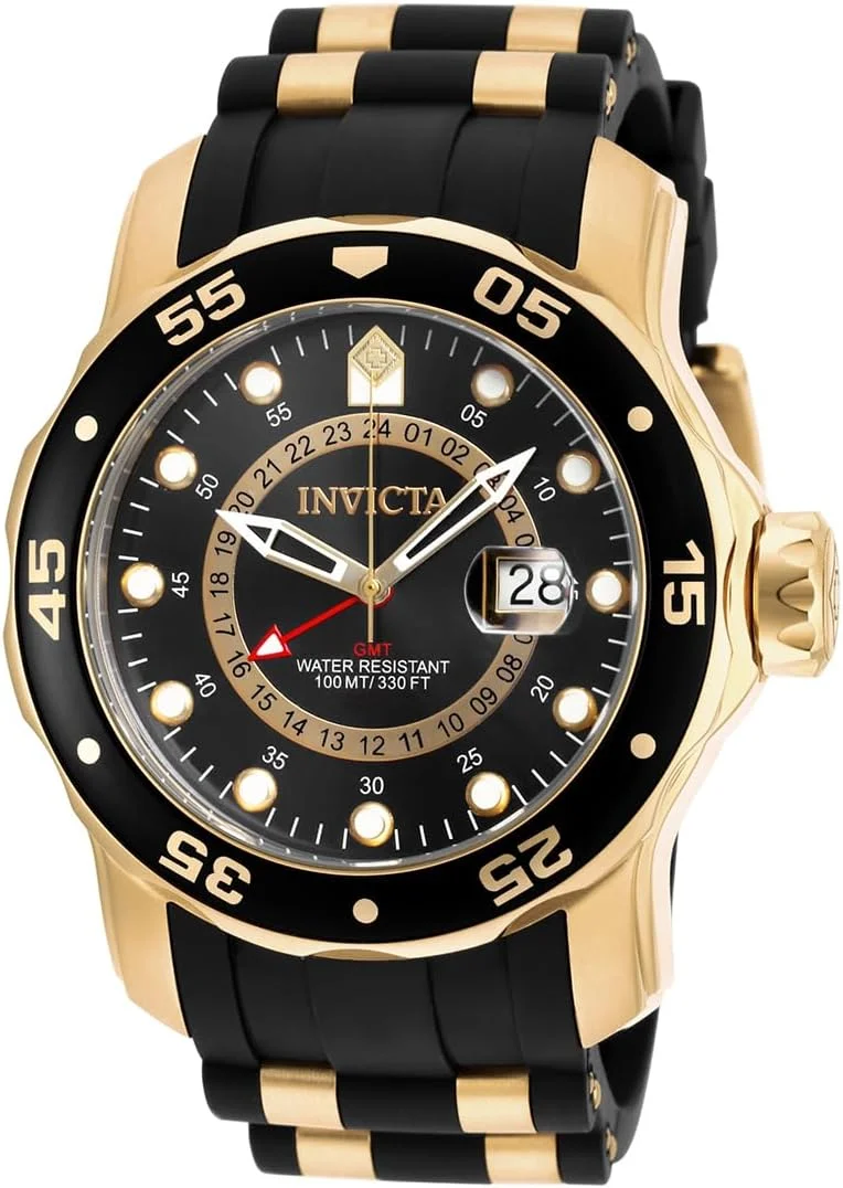 ساعت مچی مردانه اینویکتا 6991 Pro Diver - Scuba، استیل ضد زنگ، کوارتز، صفحه مشکی