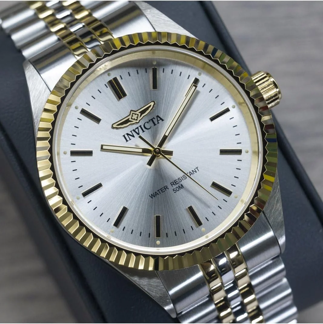 ساعت مچی مردانه کوارتز استیل ضد زنگ اینویکتا اسپشیالتی