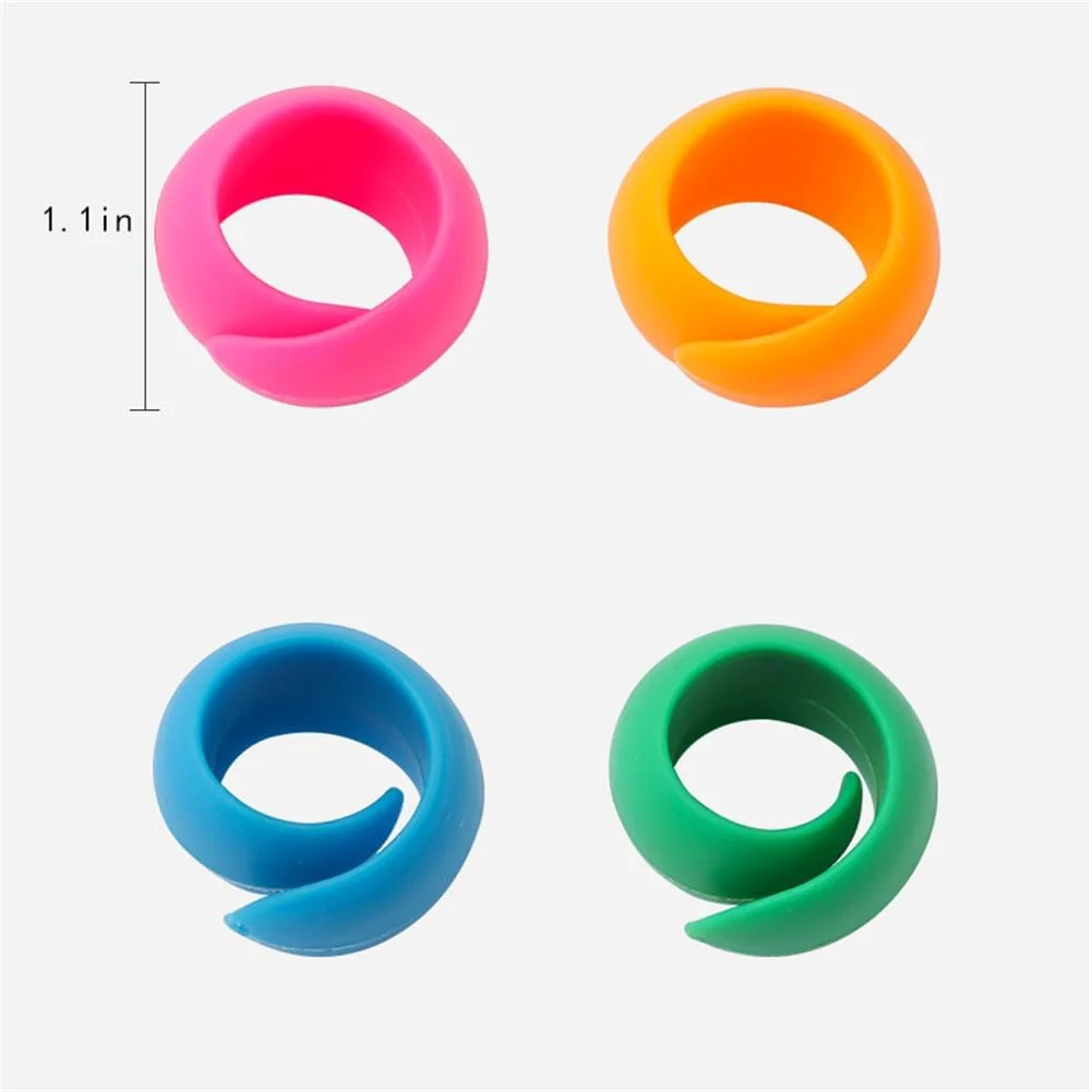 10 عدد محافظ قرقره نخ/نگهدارنده قرقره - جلوگیری از باز شدن نخ قرقره - بدون انتهای شل برای قرقره های نخ چرخ خیاطی و گلدوزی