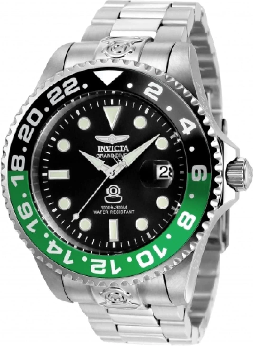ساعت مچی اتوماتیک مردانه Invicta Grand Diver با بدنه استیل ضد زنگ - 47 میلی متر