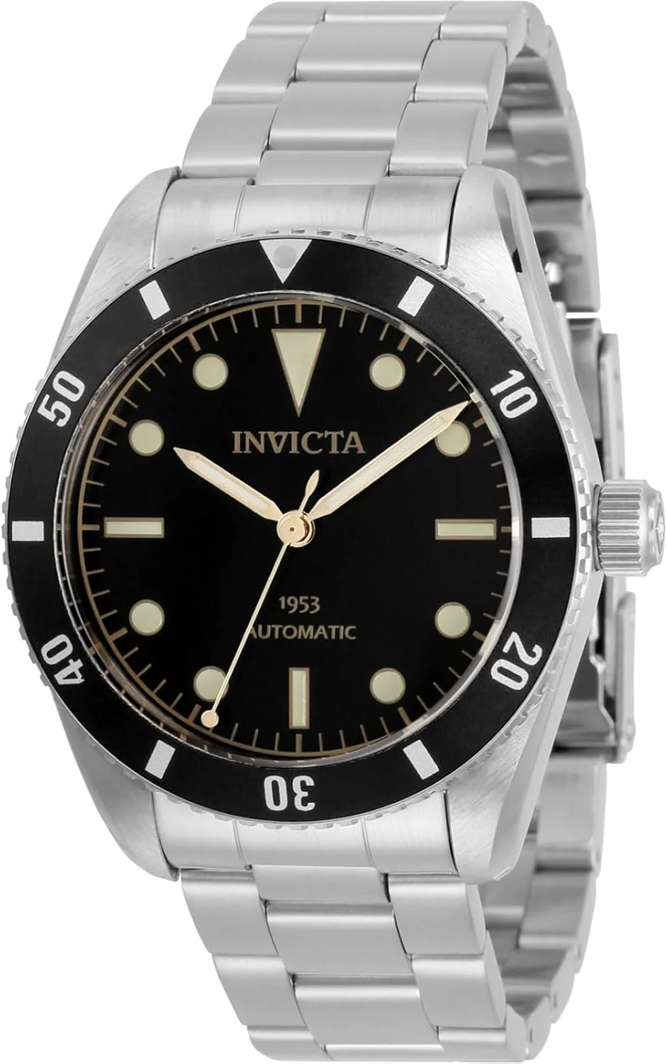 ساعت مچی مردانه اینویکتا Pro Diver اتوماتیک صفحه مشکی مدل 31290، مشکی، غواصی