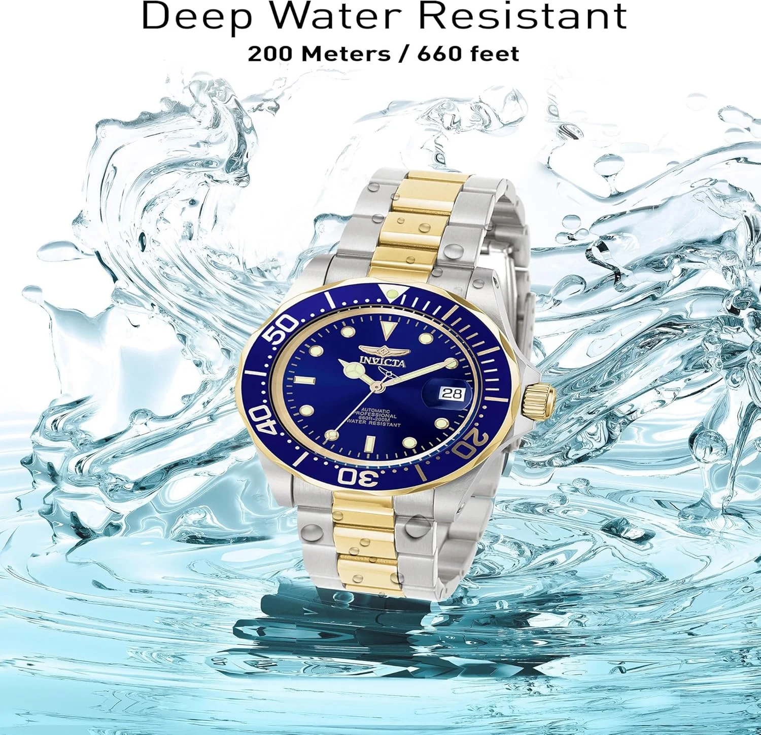 ساعت مچی مردانه اتوماتیک اینویکتا Pro Diver ساعت مچی مردانه اتوماتیک اینویکتا Pro Diver