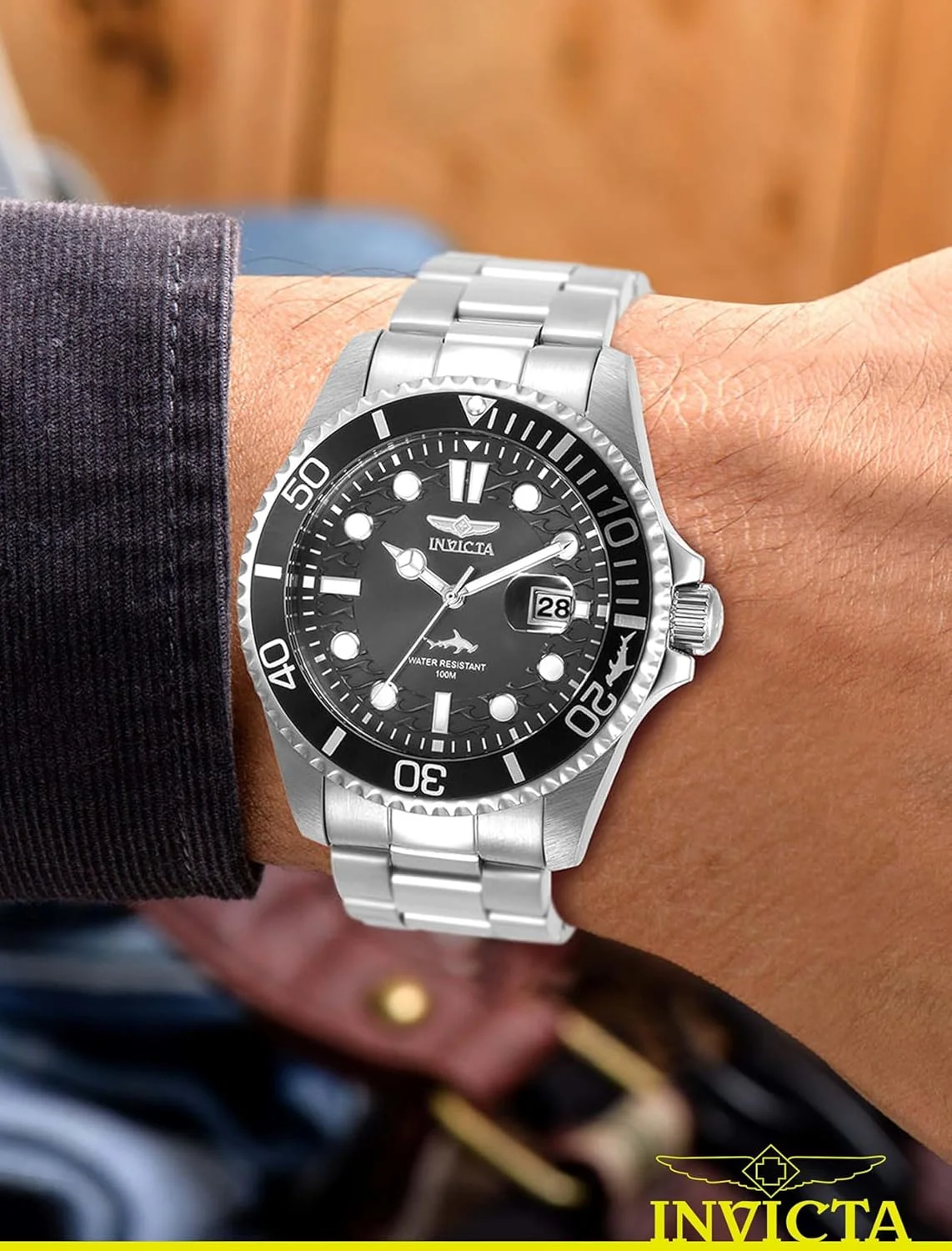 ساعت مچی کوارتز مردانه اینویکتا Pro Diver استیل ضد زنگ - 43 میلی متر ساعت مچی کوارتز مردانه اینویکتا Pro Diver استیل ضد زنگ - 43 میلی متر