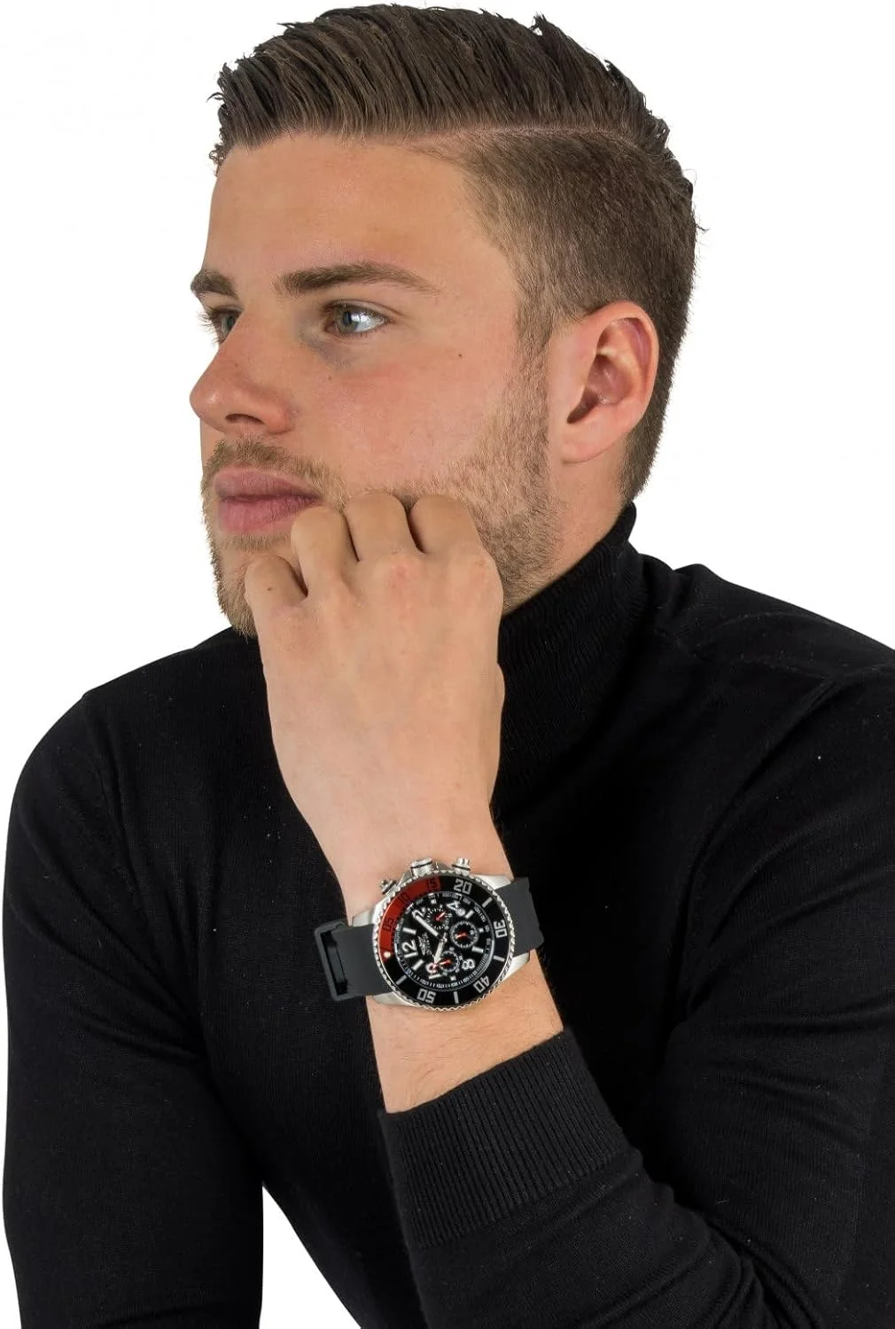 ساعت مچی مردانه اینویکتا مدل Pro Diver با قطر 48 میلیمتر، استیل ضد زنگ و پلییورتان، کرنوگراف کوارتز، مشکی (مدل: 15145, 13730, 13729) ساعت مچی مردانه اینویکتا مدل Pro Diver با قطر 48 میلیمتر، استیل ضد زنگ و پلییورتان، کرنوگراف کوارتز، مشکی (مدل: 15145, 13730, 13729)