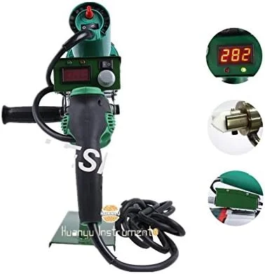 کیت تفنگ جوشکاری هوای گرم اکستروژن پلاستیک قابل حمل GZDodek LST610، دستگاه جوشکاری مشعل پیستوله برای پلاستیک PE PP (LST610C)