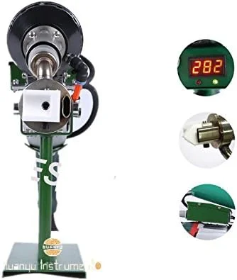 کیت تفنگ جوشکاری هوای گرم اکستروژن پلاستیک قابل حمل GZDodek LST610، دستگاه جوشکاری مشعل پیستوله برای پلاستیک PE PP (LST610C)