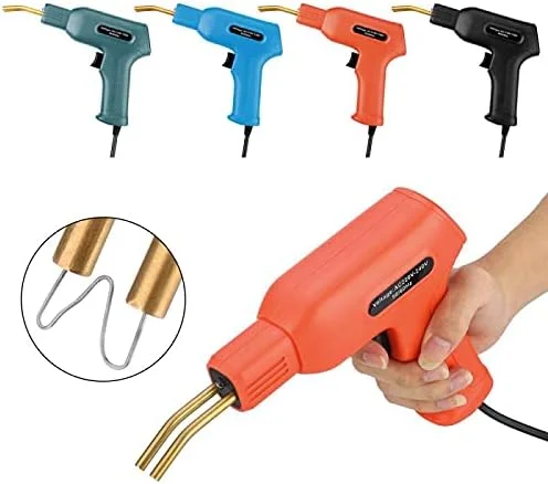کیت جوش پلاستیک WRQzxcv برای تعمیر 50 وات، کیت ابزار گاراژ جوشکار دستی، مجموعه ابزار، دستگاه منگنه گرم، منگنه، دستگاه تعمیر PVC، تعمیر سپر خودرو، کیت ابزار جوشکاری، مجموعه ابزار