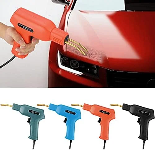 کیت جوش پلاستیک WRQzxcv برای تعمیر 50 وات، کیت ابزار گاراژ جوشکار دستی، مجموعه ابزار، دستگاه منگنه گرم، منگنه، دستگاه تعمیر PVC، تعمیر سپر خودرو، کیت ابزار جوشکاری، مجموعه ابزار