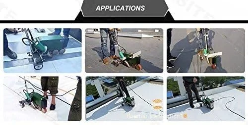 دستگاه جوش درز اتوماتیک هوای گرم FGHIJKL LST-WP1 برای ورق پلاستیکی ضد آب PVC TPO