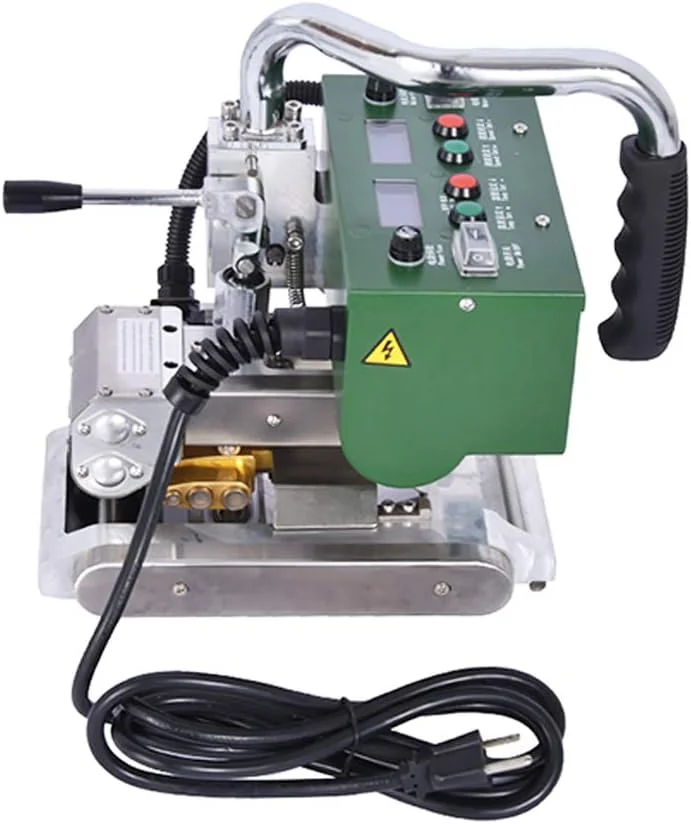 دستگاه جوشکاری اتوماتیک صعودی JDOSHIS 220V LST-GM1، دستگاه آب بندی جوشکاری لبه داغ برای ژئوممبران HDPE LDPE PVC EVA فیلم پلاستیکی غشایی تونل تخته ضد آب فیلم ضد نفوذ 0.2mm-2.0mm
