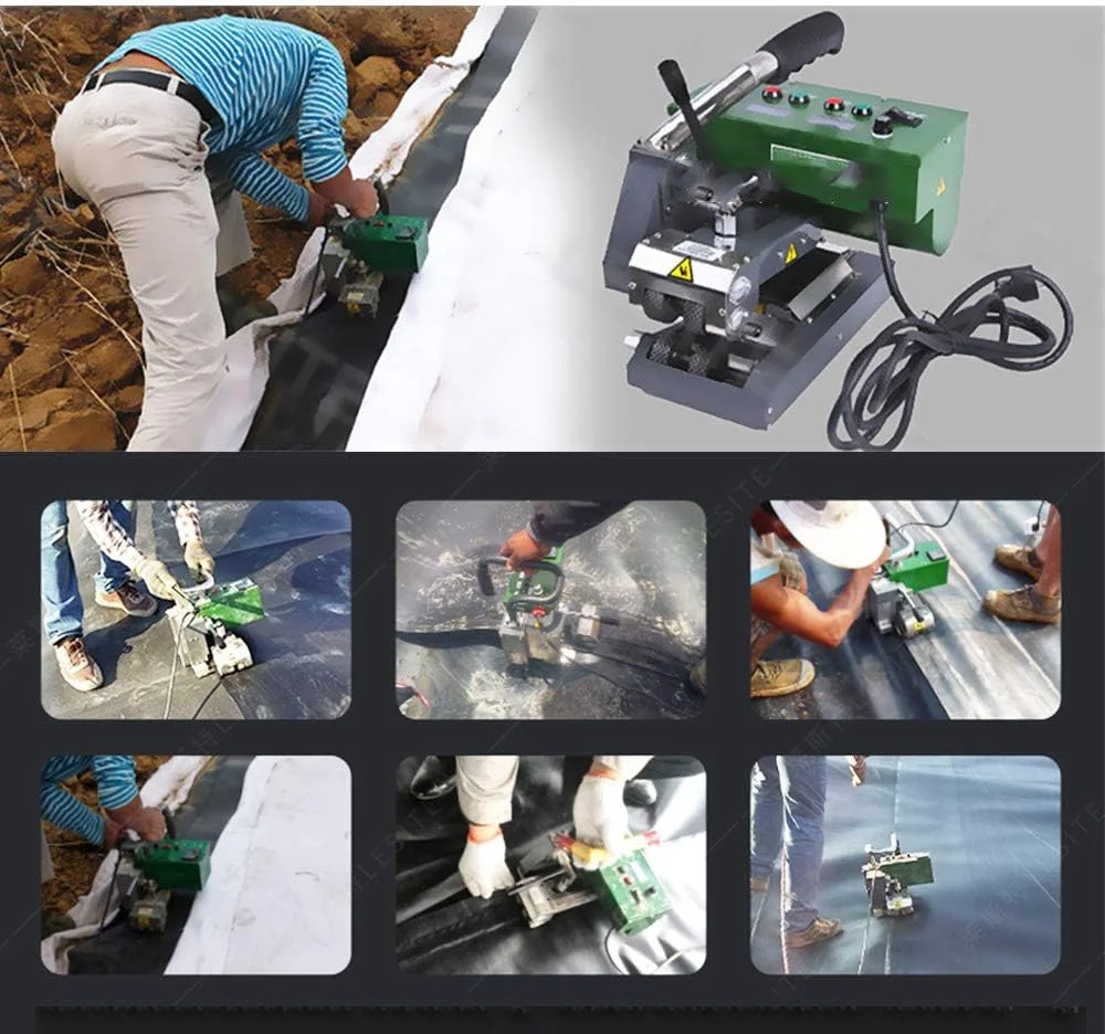 دستگاه جوشکاری اتوماتیک صعودی JDOSHIS 220V LST-GM1، دستگاه آب بندی جوشکاری لبه داغ برای ژئوممبران HDPE LDPE PVC EVA فیلم پلاستیکی غشایی تونل تخته ضد آب فیلم ضد نفوذ 0.2mm-2.0mm