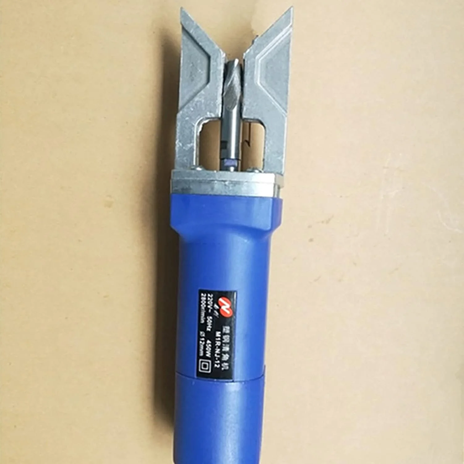 ابزار فرز زاویه داخلی/خارجی برقی GZDodek 220V، دستگاه تمیز کننده جوش هواپیما برای تراز کردن درب و پنجره های فولادی پلاستیکی 450 وات (برای استفاده در فضای باز)