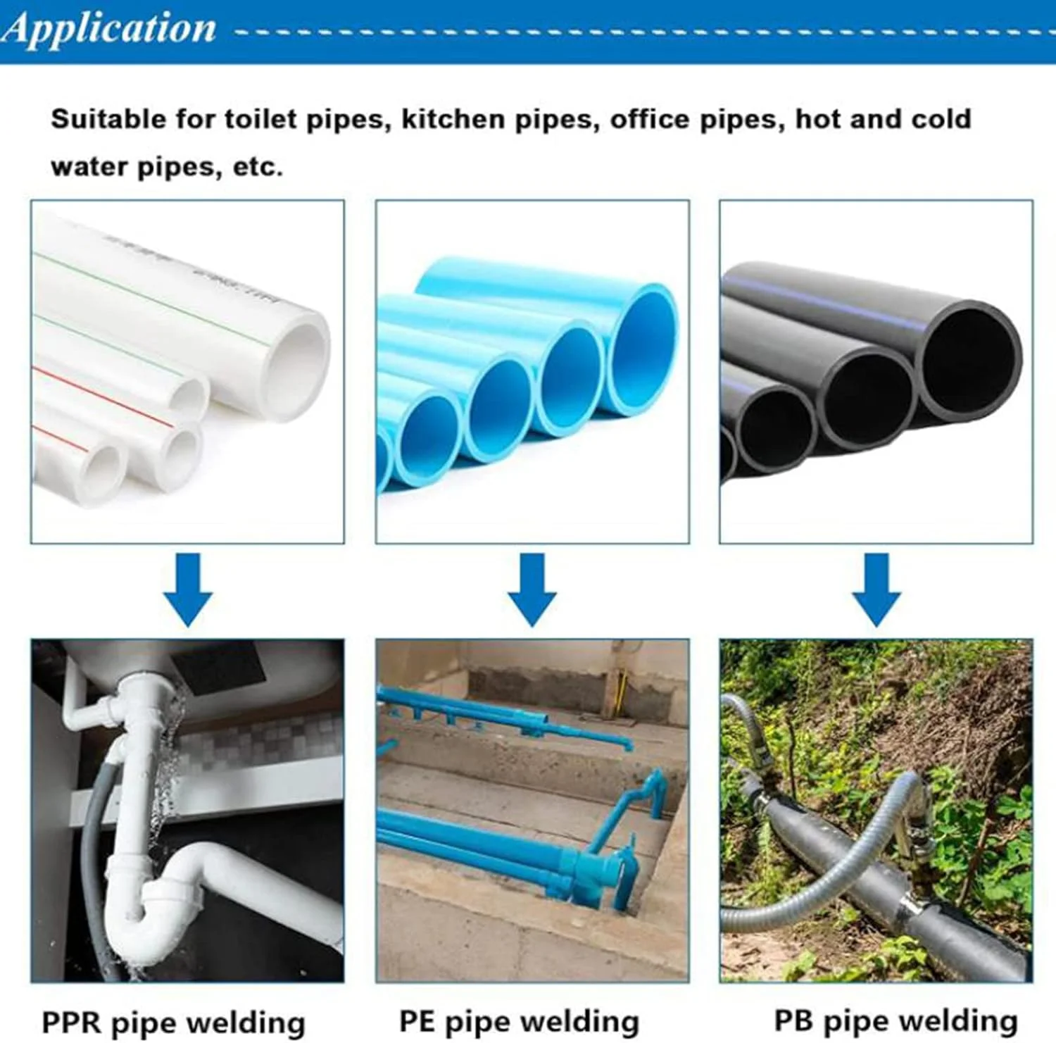 دستگاه جوش لوله پلاستیکی GHQERTY، جوشکار فیوژن لوله Ppr با اتلاف حرارت دوگانه، جوشکار لوله آب پلاستیکی ذوب داغ با نمایشگر دیجیتال برای Ppr Pe Pp (سایز: #32) دستگاه جوش لوله پلاستیکی GHQERTY، جوشکار فیوژن لوله Ppr با اتلاف حرارت دوگانه، جوشکار لوله آب پلاستیکی ذوب داغ با نمایشگر دیجیتال برای Ppr Pe Pp (سایز: #32)