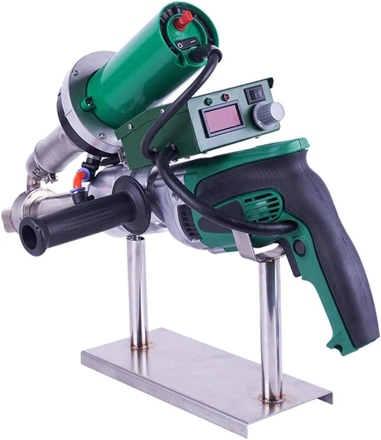 دستگاه جوش پلاستیک دستی TTGLRT LST610A، دستگاه جوش اکستروژن برای جوشکاری لوله های HDPE/PP/PE/PVDF/PVC با سرهای جوشکاری چرخشی 360 درجه