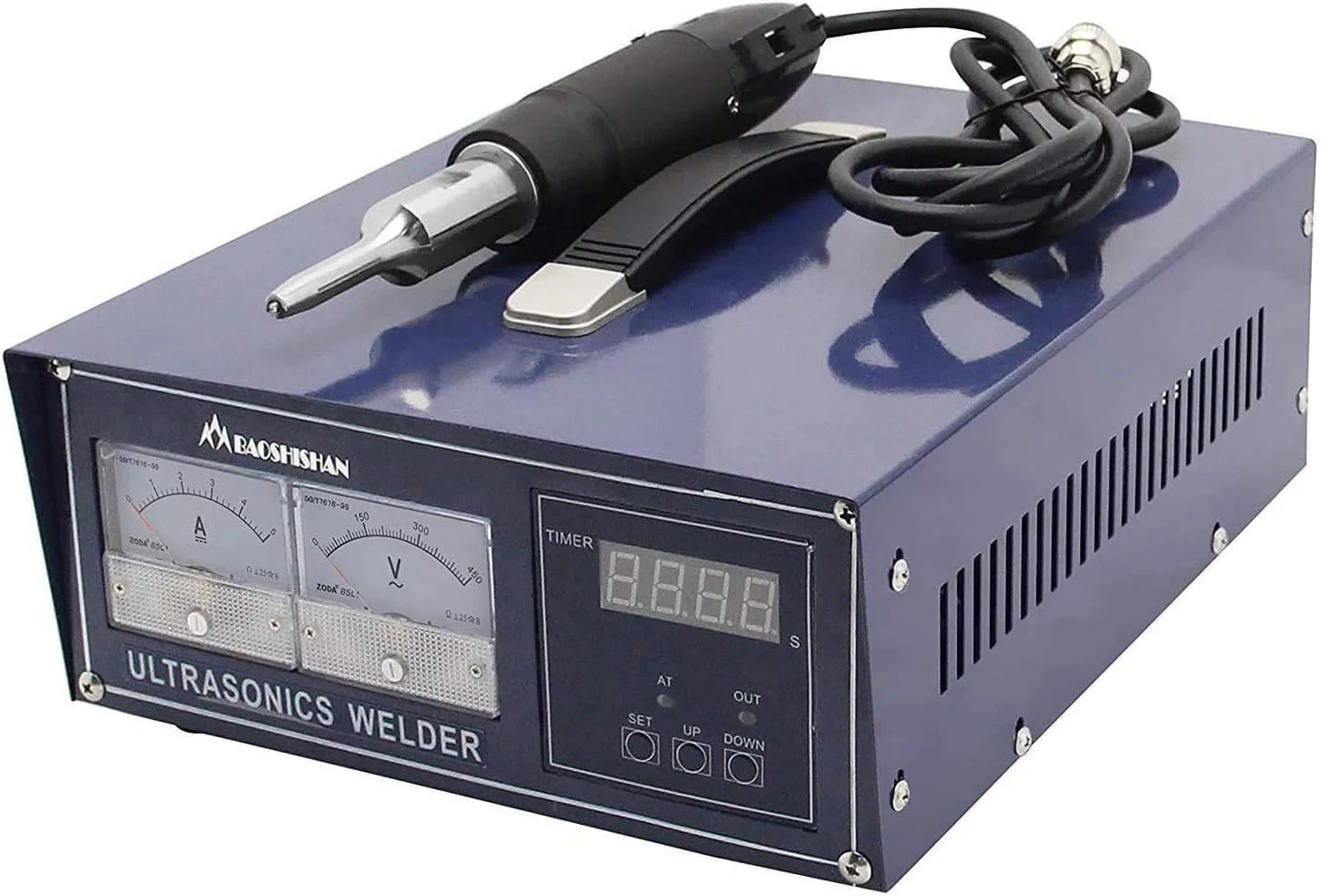 دستگاه جوش پلاستیک التراسونیک OXPMFY مدل 500W برای جوش نقطه ای پلاستیک تسمه تخم مرغ