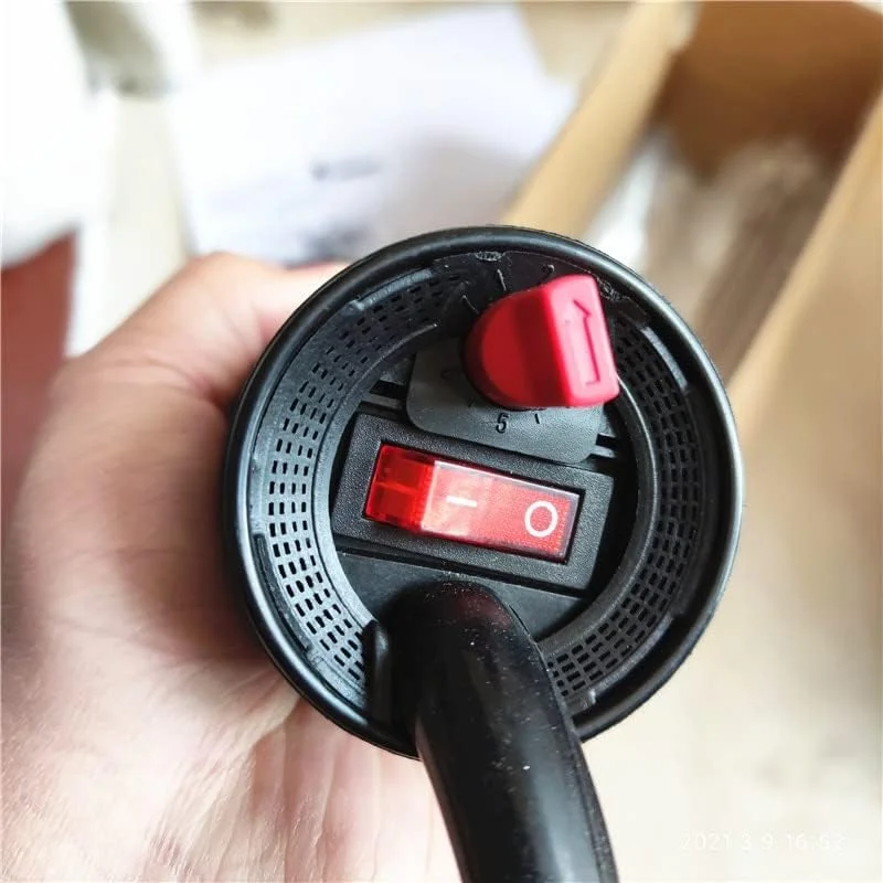 دستگاه جوش هوای گرم VESLFG 3400W، کیت دستگاه جوش اکستروژن پلاستیک دستی، تفنگ جوش پلاستیک هوای گرم، ابزار جوشکاری جوشکار پلاستیک