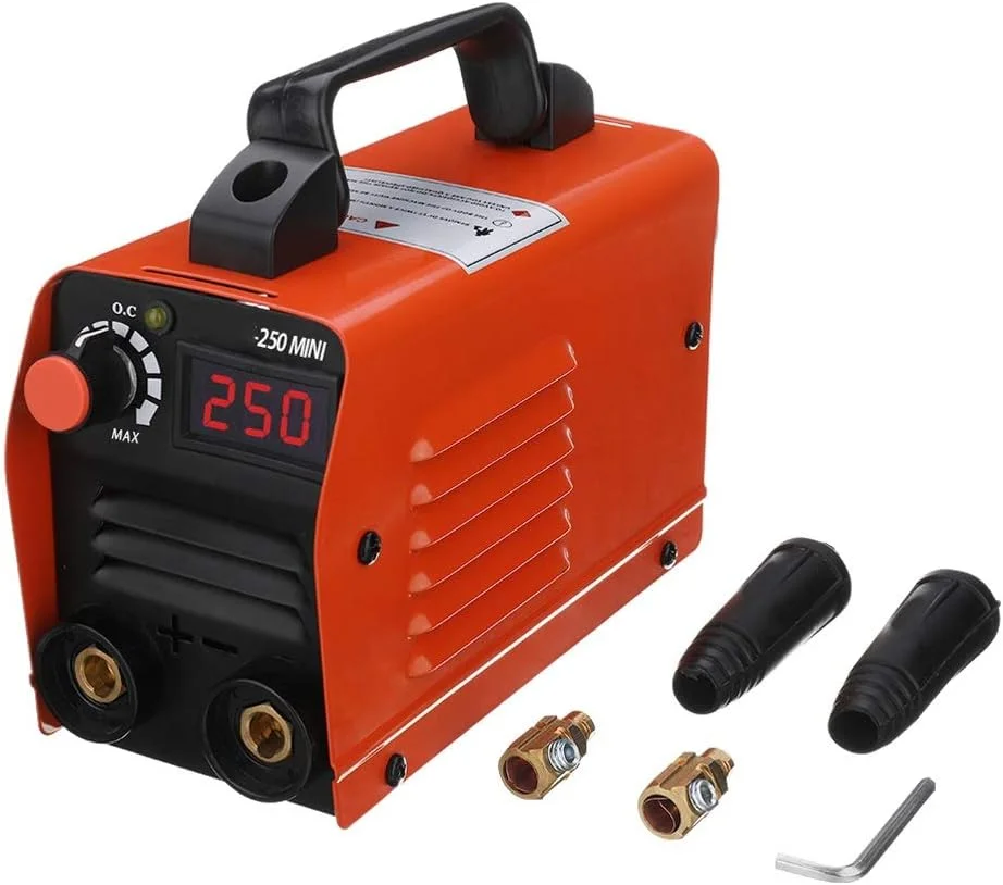 دستگاه جوشکاری کوچک برقی 250 آمپر OXPMFY ZX7-250 با نمایشگر دیجیتال قابل حمل MMA ARC DC اینورتر پلاستیکی