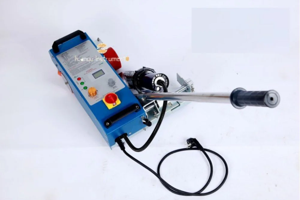 دستگاه جوش هوای گرم اتوماتیک JHQWIDD TOP-3400C برای جوشکاری بنر پلاستیکی PVC PE 3400W
