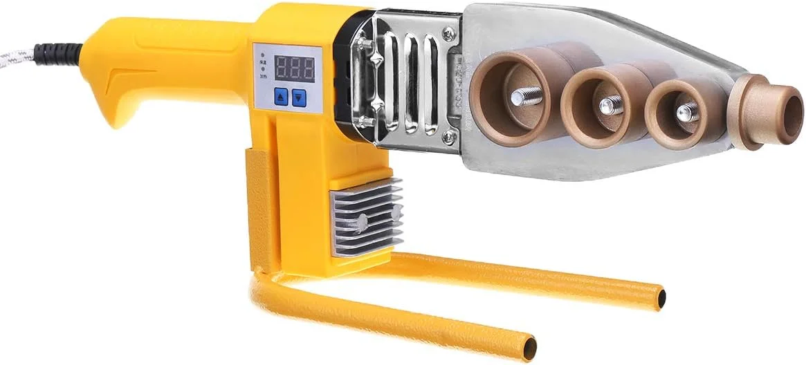 دستگاه جوش لوله برقی اتوماتیک GZDodek 800W/1000W با قابلیت تنظیم دما، مجموعه ابزار گرمایش برای لوله های پلاستیکی PPR PB PE - B(B)